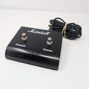 Marshall 2 Button Footswitch Channel Chorus DFX Guitar Effects